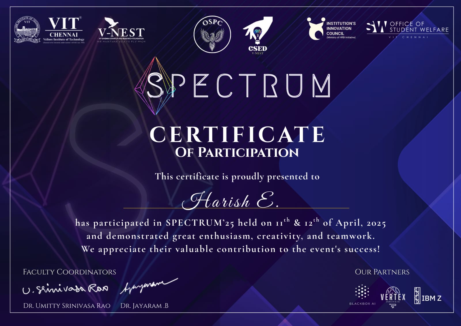 aids certificate